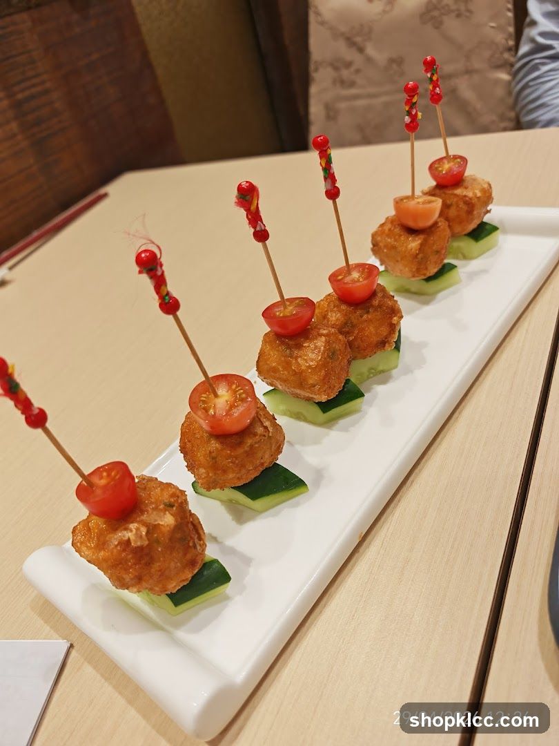 Appetizers with Cherry Tomatoes and Cucumber