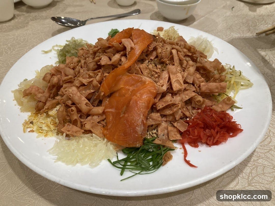 Salmon and Crispy Noodle Salad