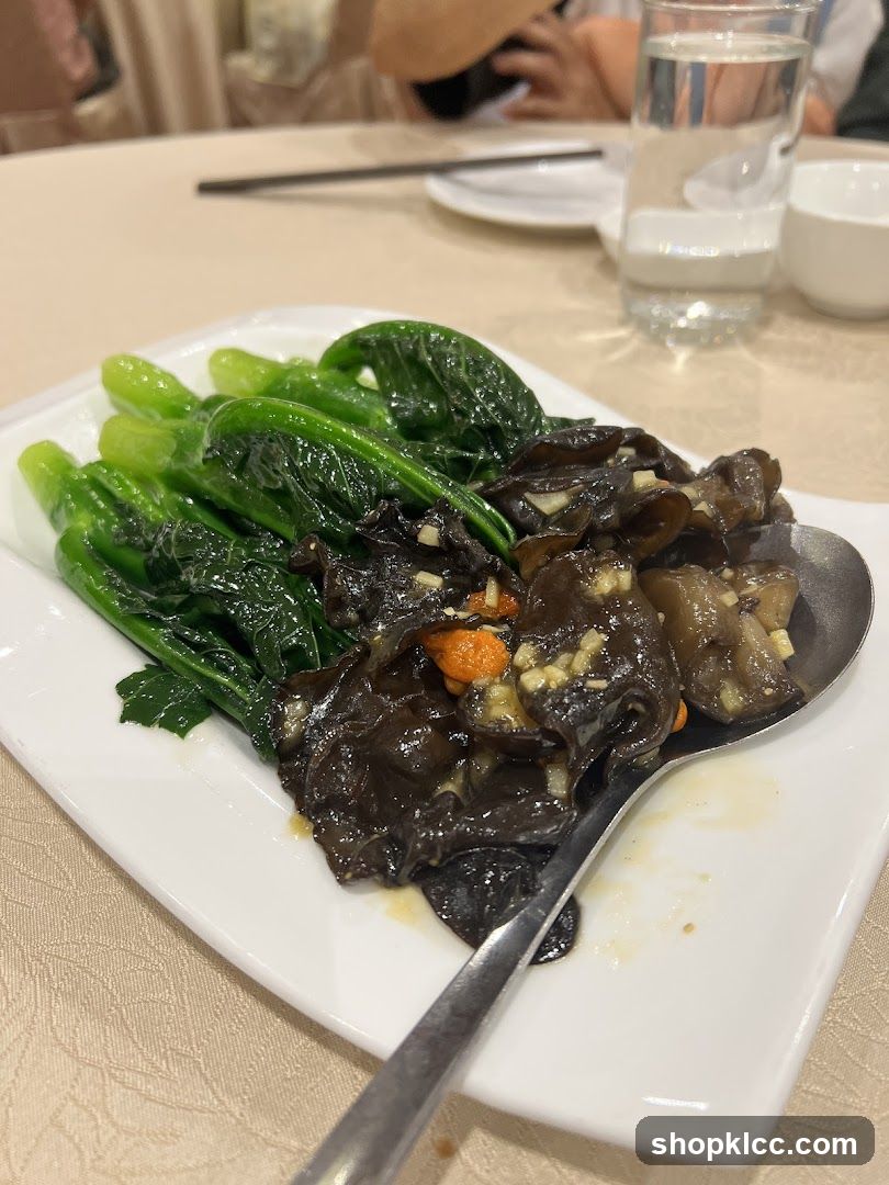 Stir-fried Vegetables with Wood Ear Mushrooms