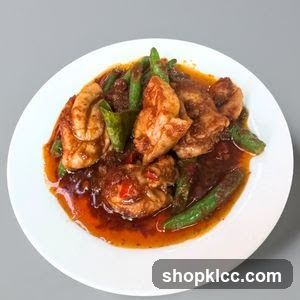 Spicy Chicken and Green Beans