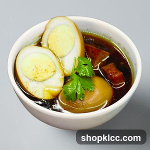 Braised Eggs and Pork Belly