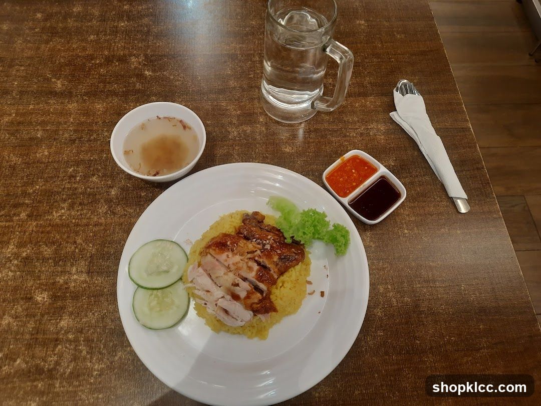 Hainanese Chicken Rice