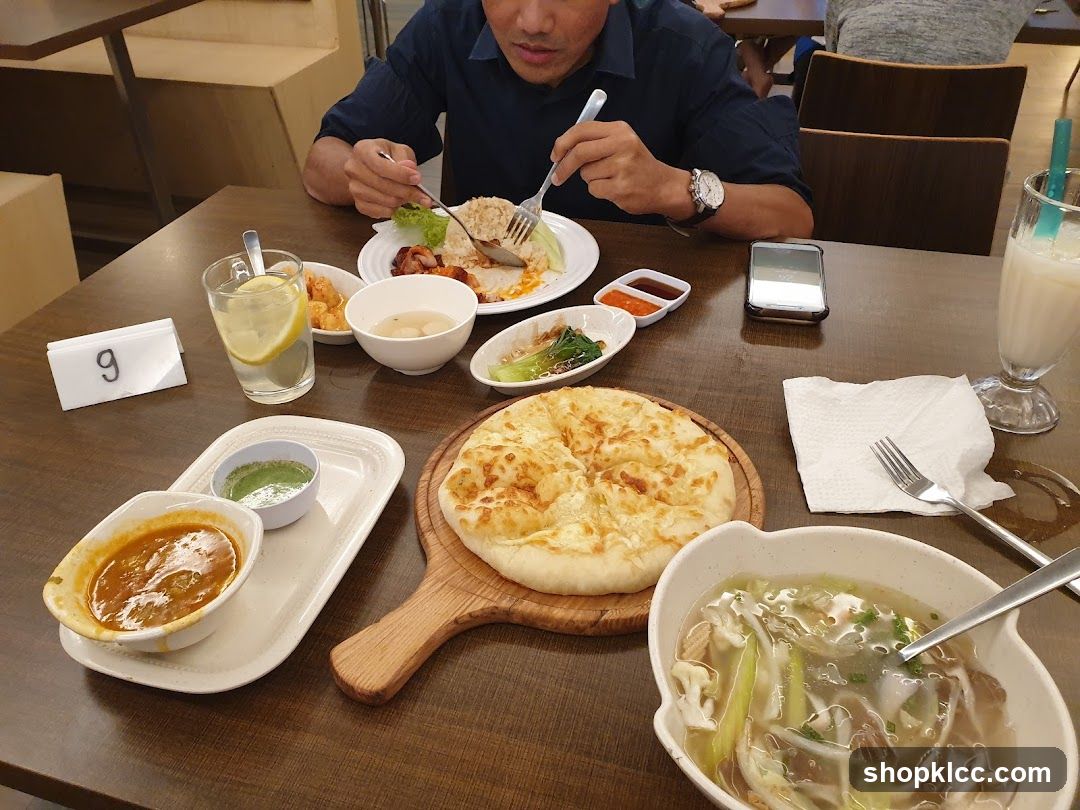 Table with Food and Drink