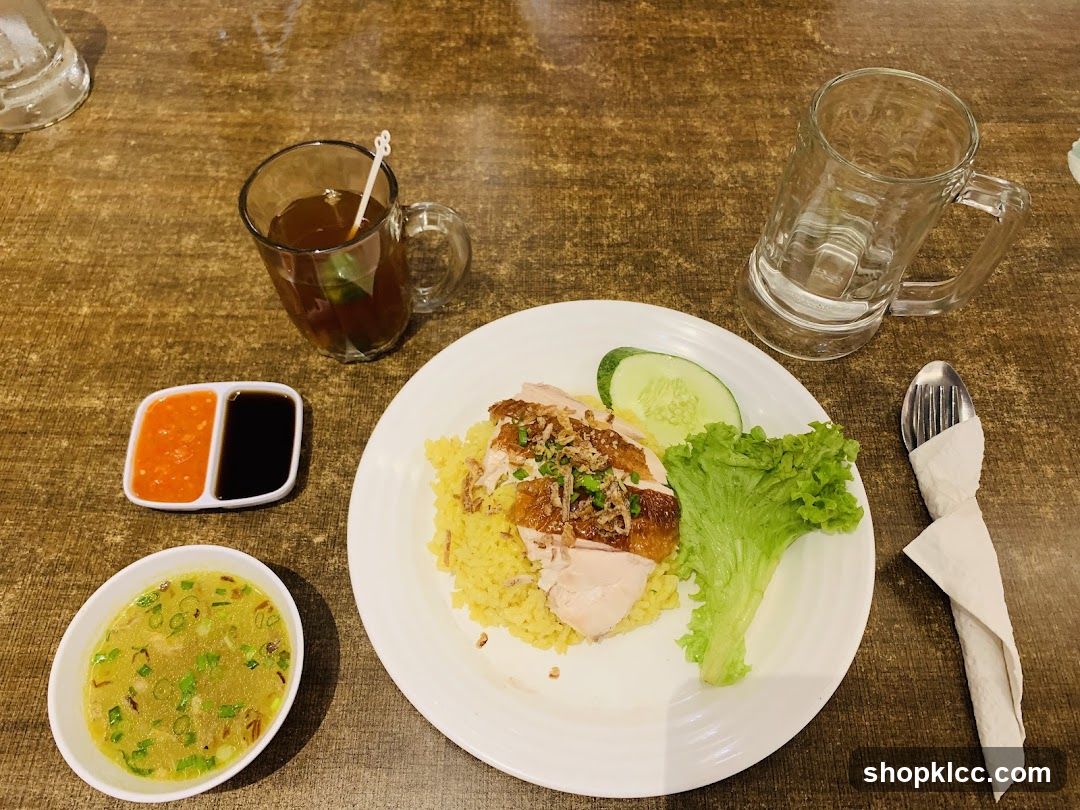 Hainanese Chicken Rice