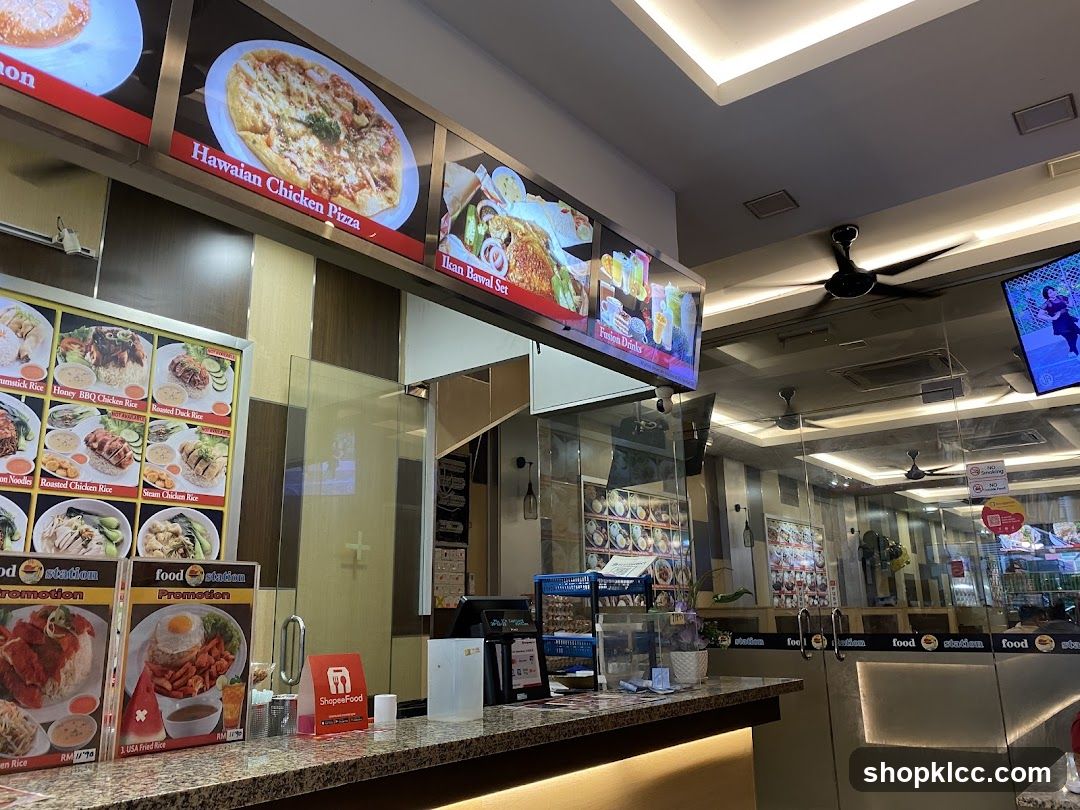 Food Court Counter