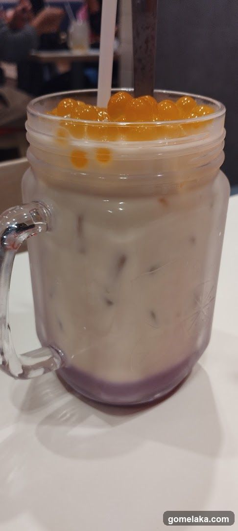 Boba Tea in Mason Jar