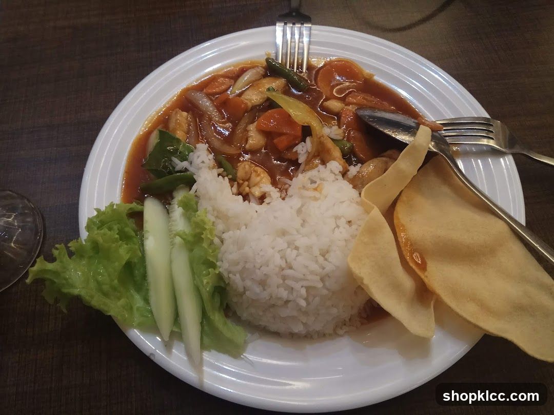 Sweet and Sour Chicken with Rice