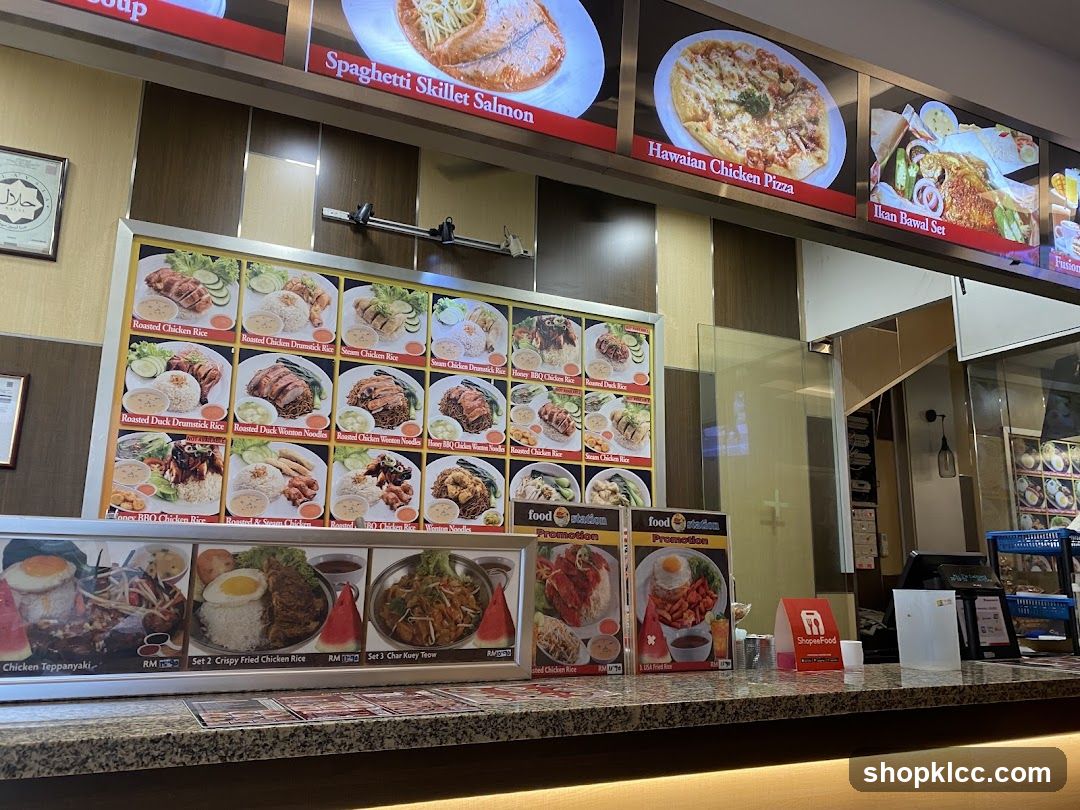 Food Menu Display