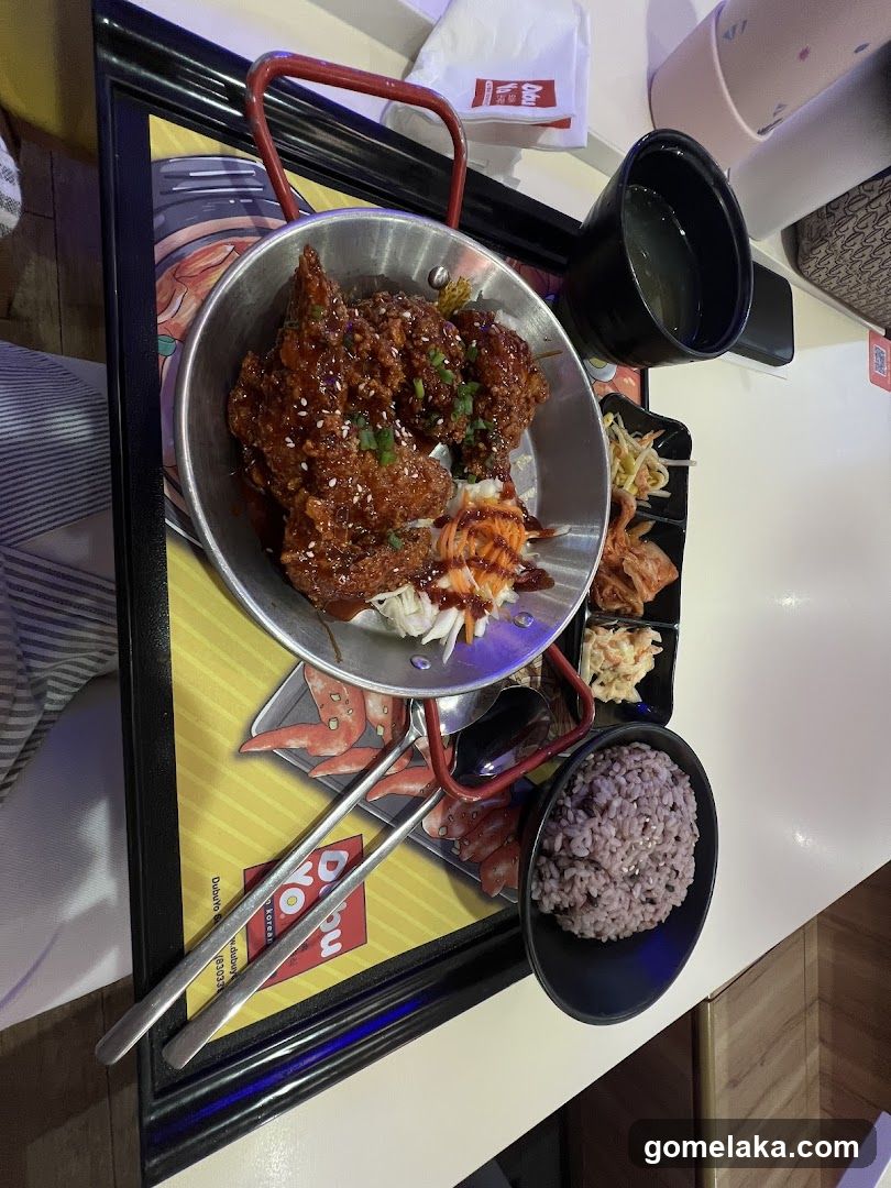 Restaurant Interior Meal Setup
