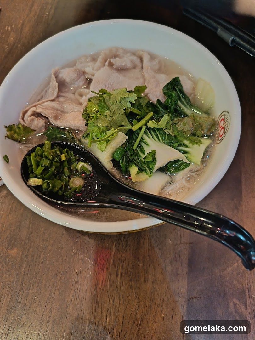 Bowl of Soup with Vegetables and Meat