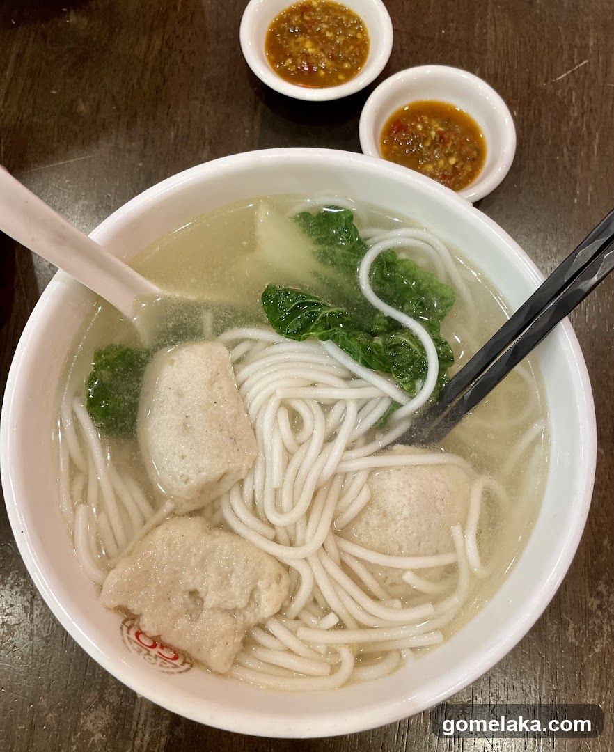 Noodle Bowl with Condiments