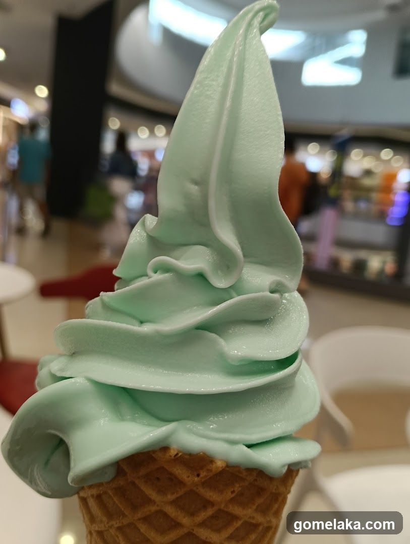 Soft Serve Ice Cream in Mall