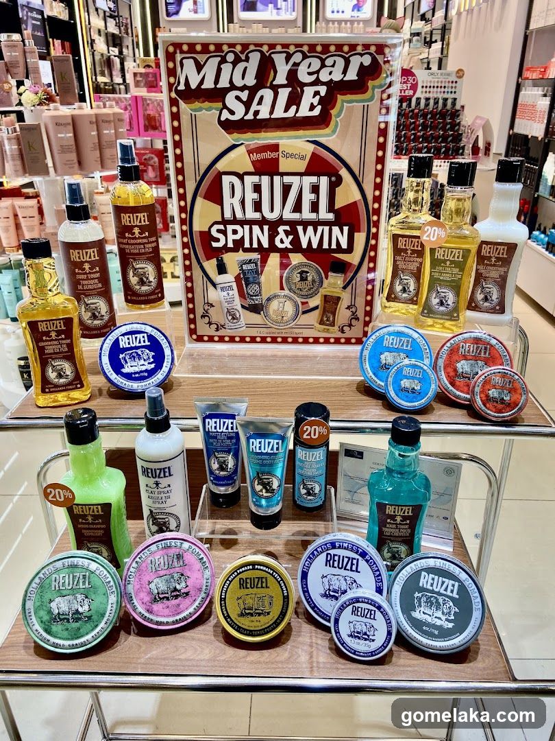 Reuzel Mid Year Sale Display