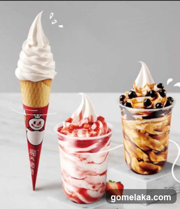 Ice Cream Products Display