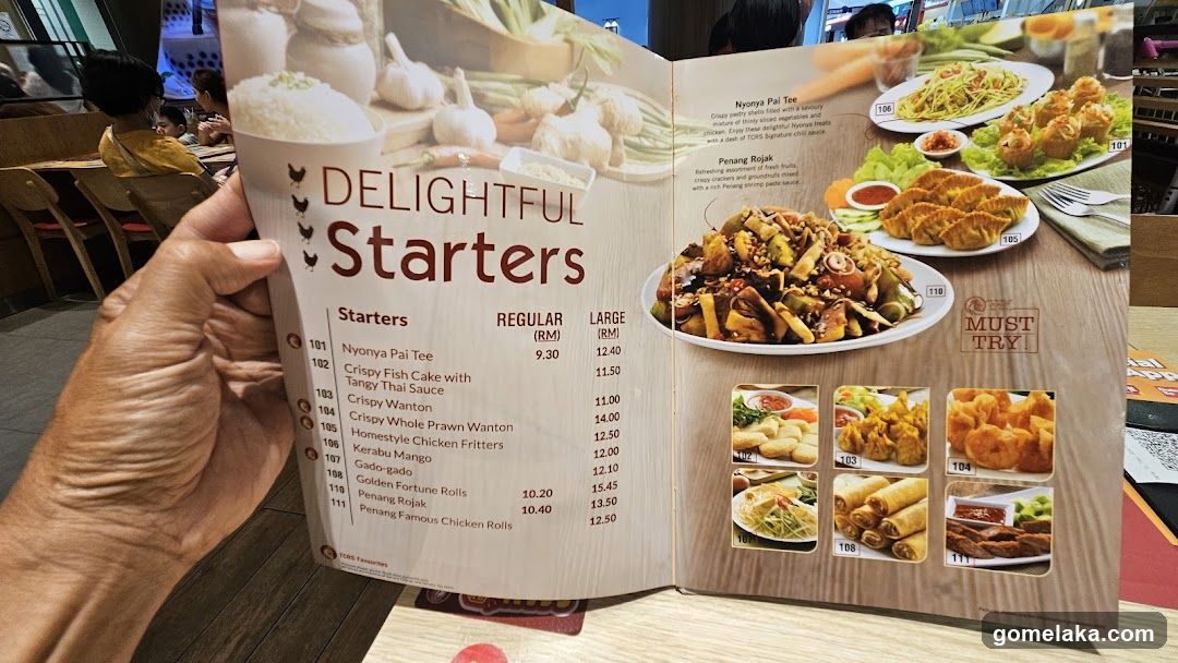 Delightful Starters Menu