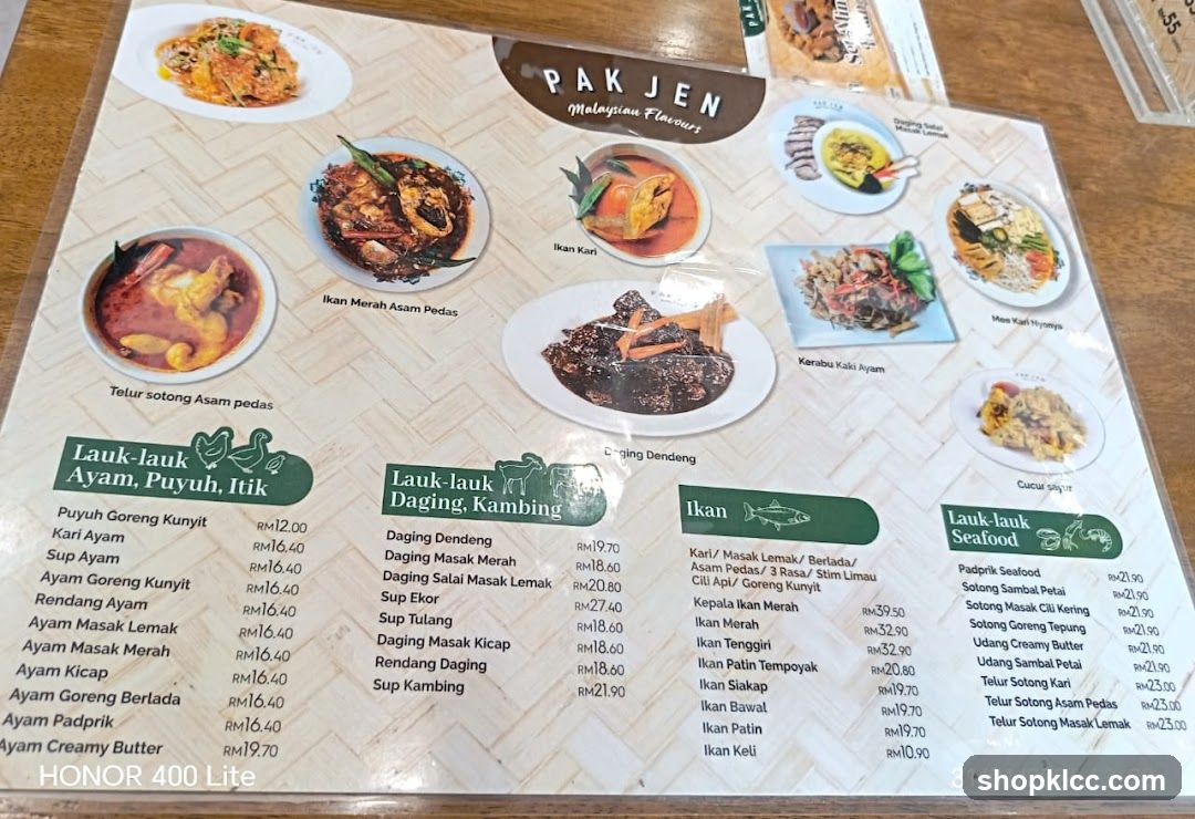 PAK JEN Malaysian Flavours
