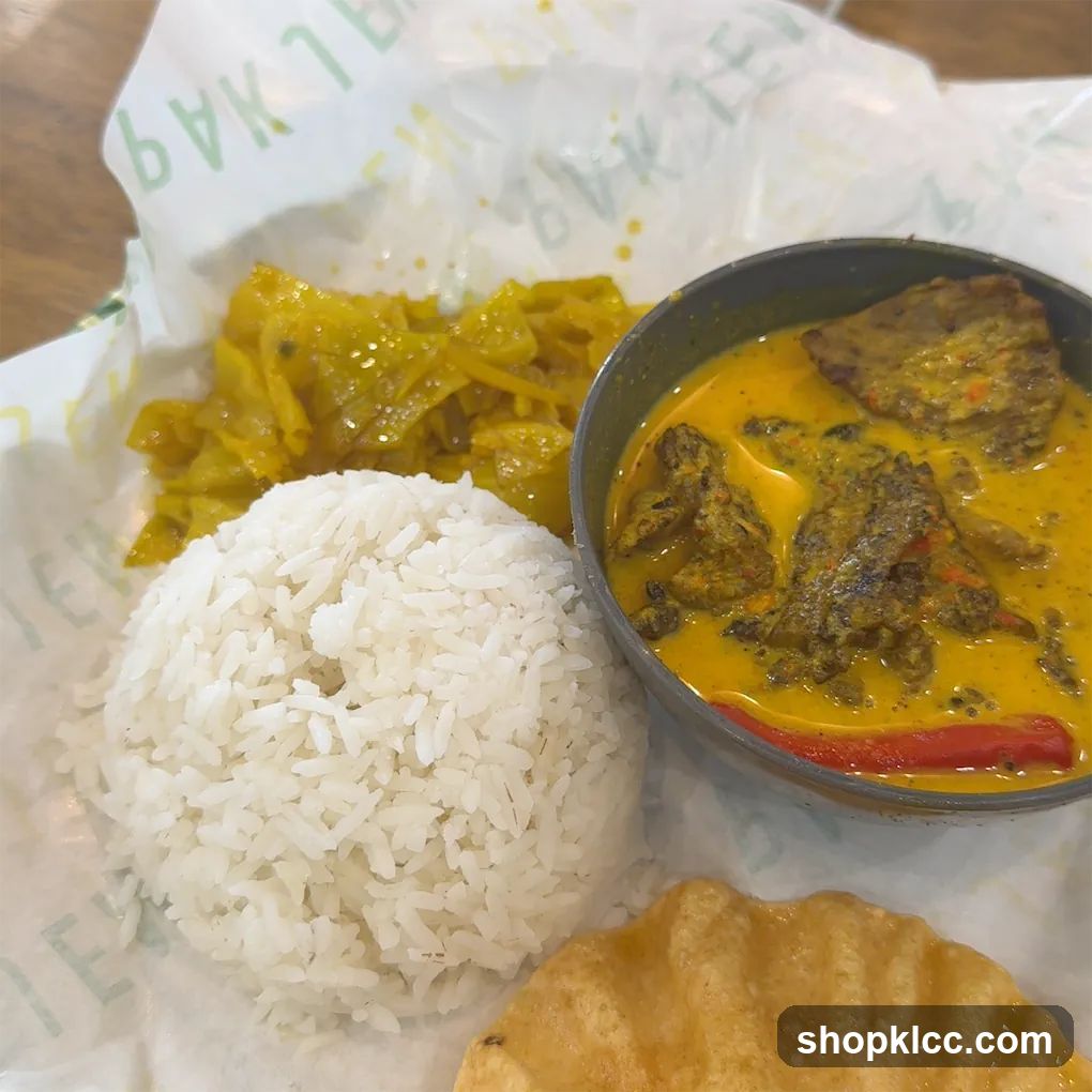 Curry with Rice and Sides