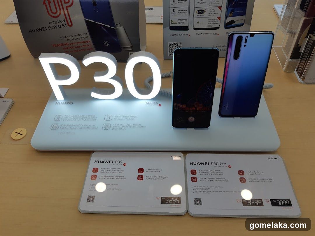 Huawei P30 Series Display