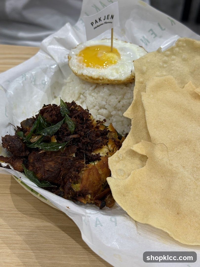 Malaysian Flavors Meal