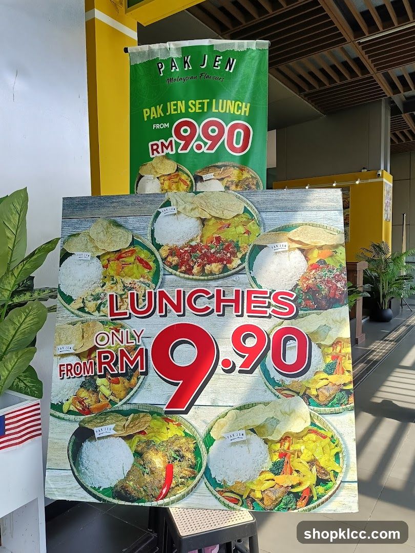 Pak Jen Set Lunch Promotion