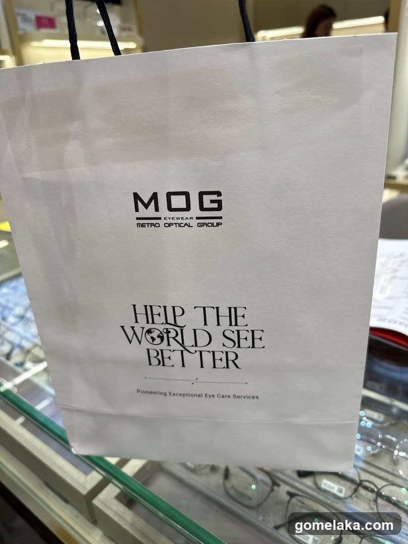 MOG Eyewear Shopping Bag