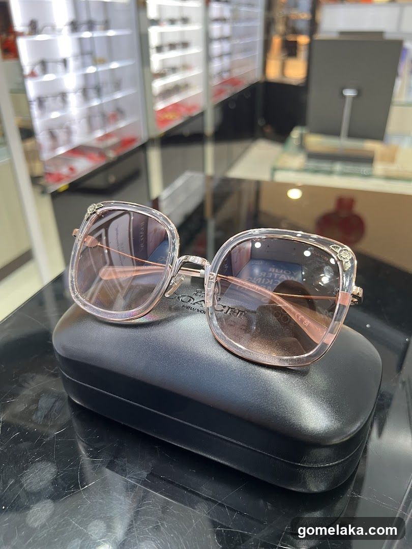 Sunglasses Display in Retail Store