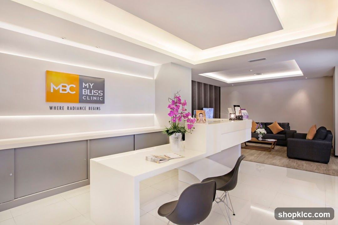My Bliss Clinic Reception Area