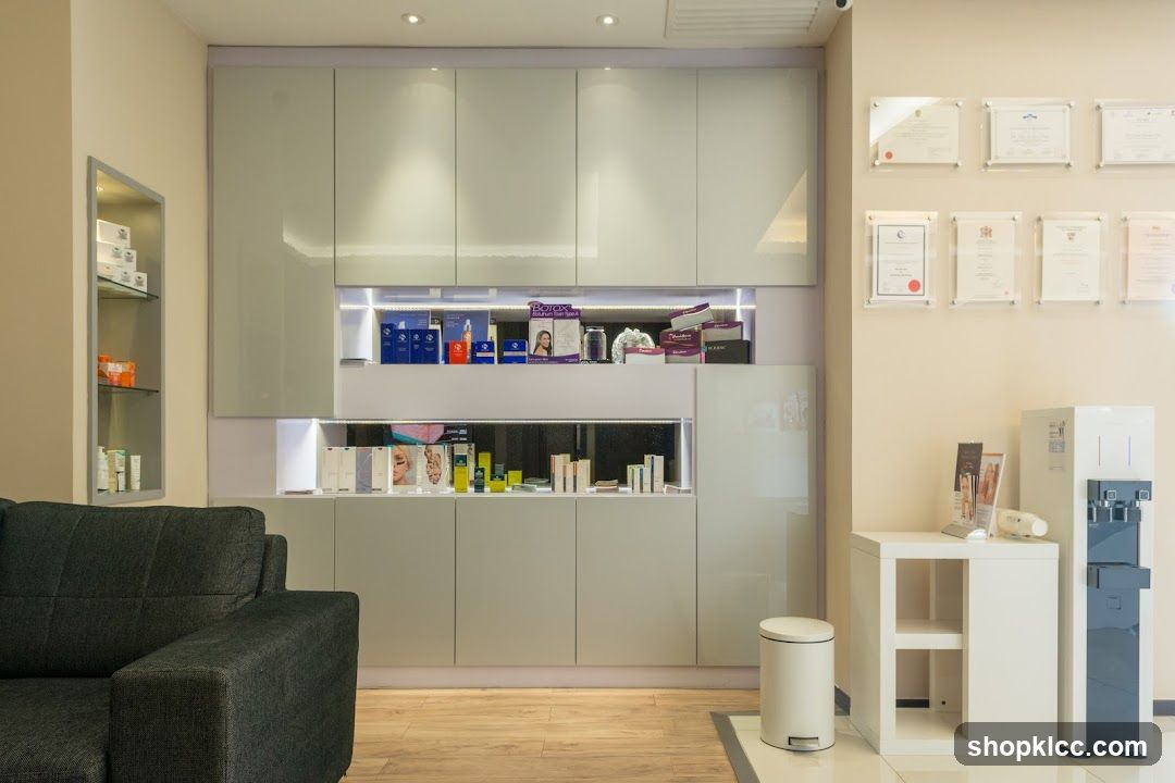 Interior of a retail or medical office space