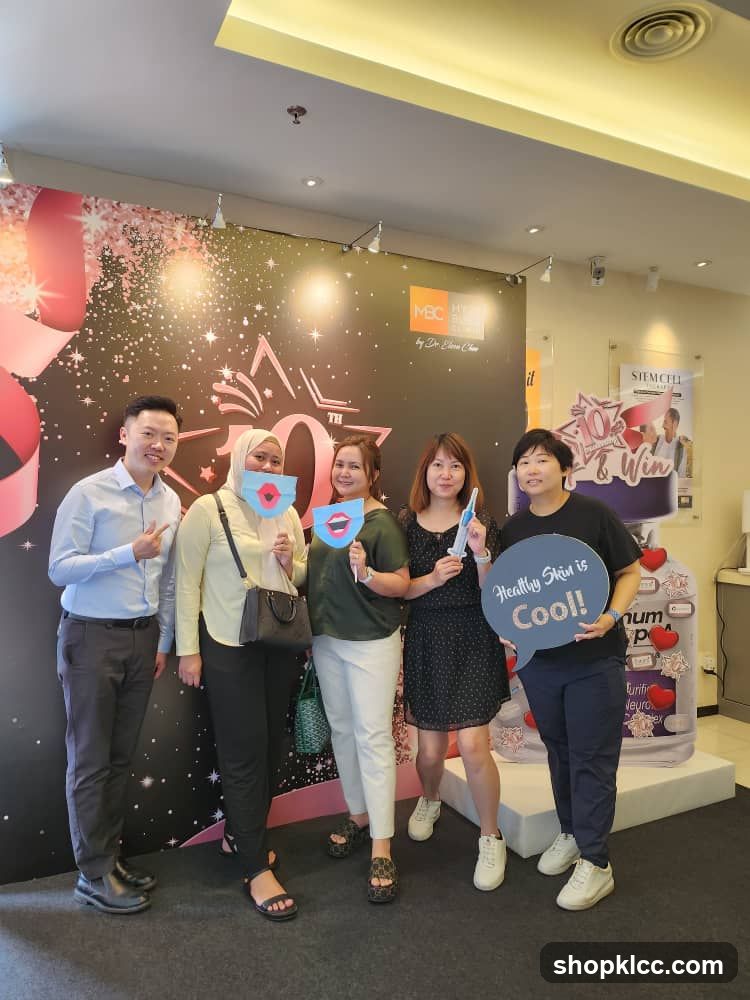 Group photo at event
