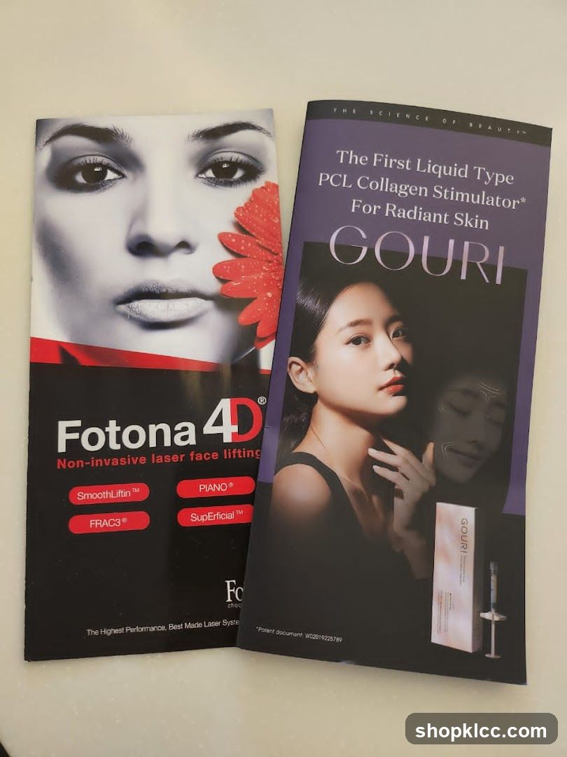 Beauty Product Brochures