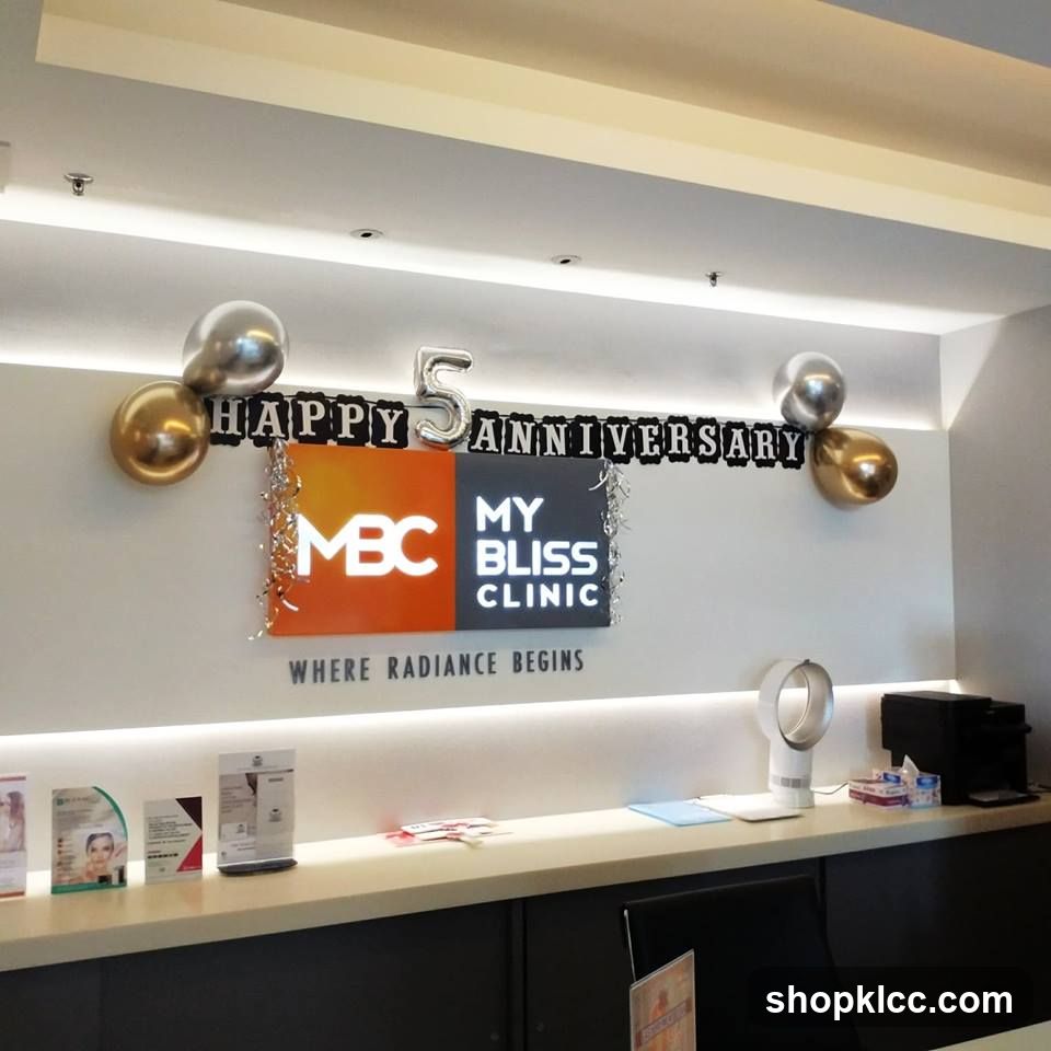 My Bliss Clinic Reception Area