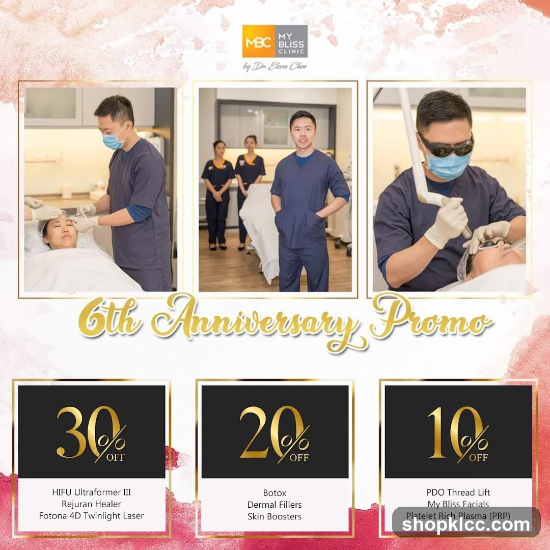 6th Anniversary Promo - My Bliss Clinic