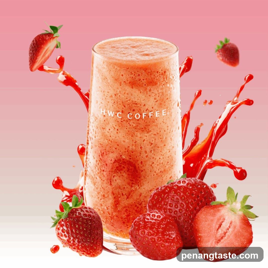 Strawberry Smoothie Advertisement