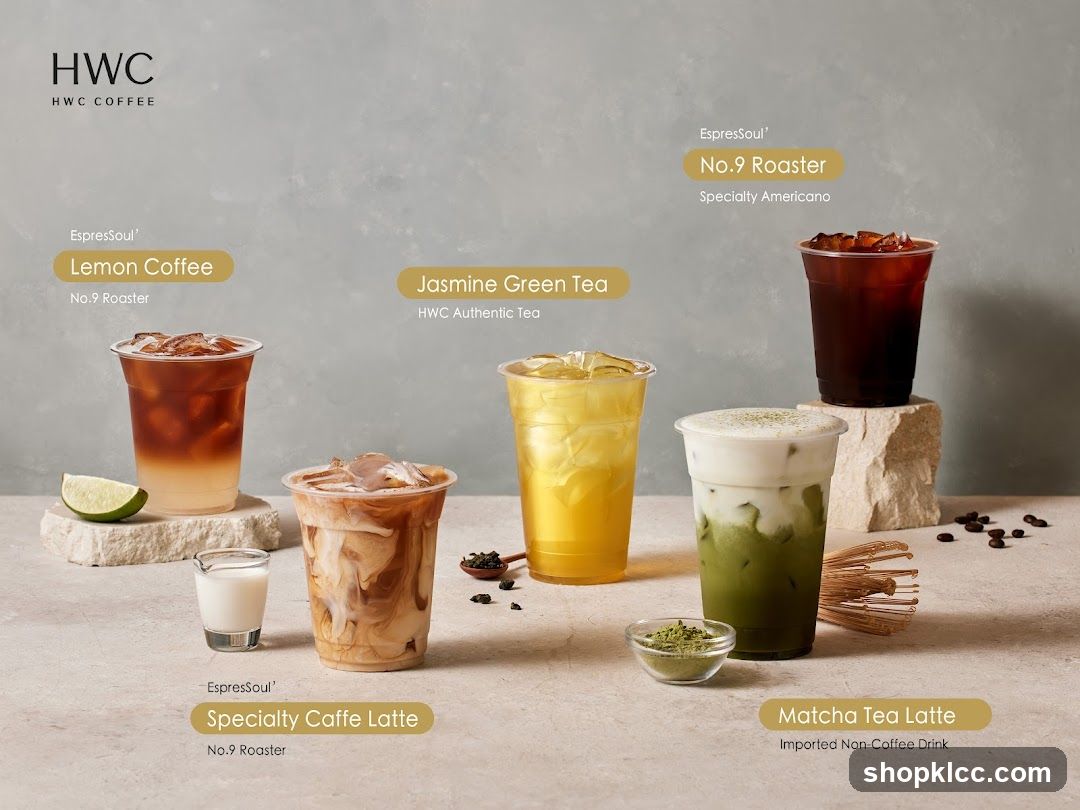 HWC Coffee Product Display
