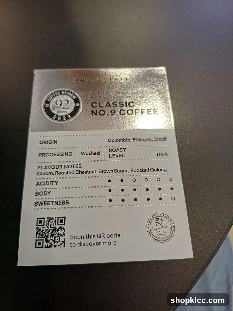 Coffee Review Card