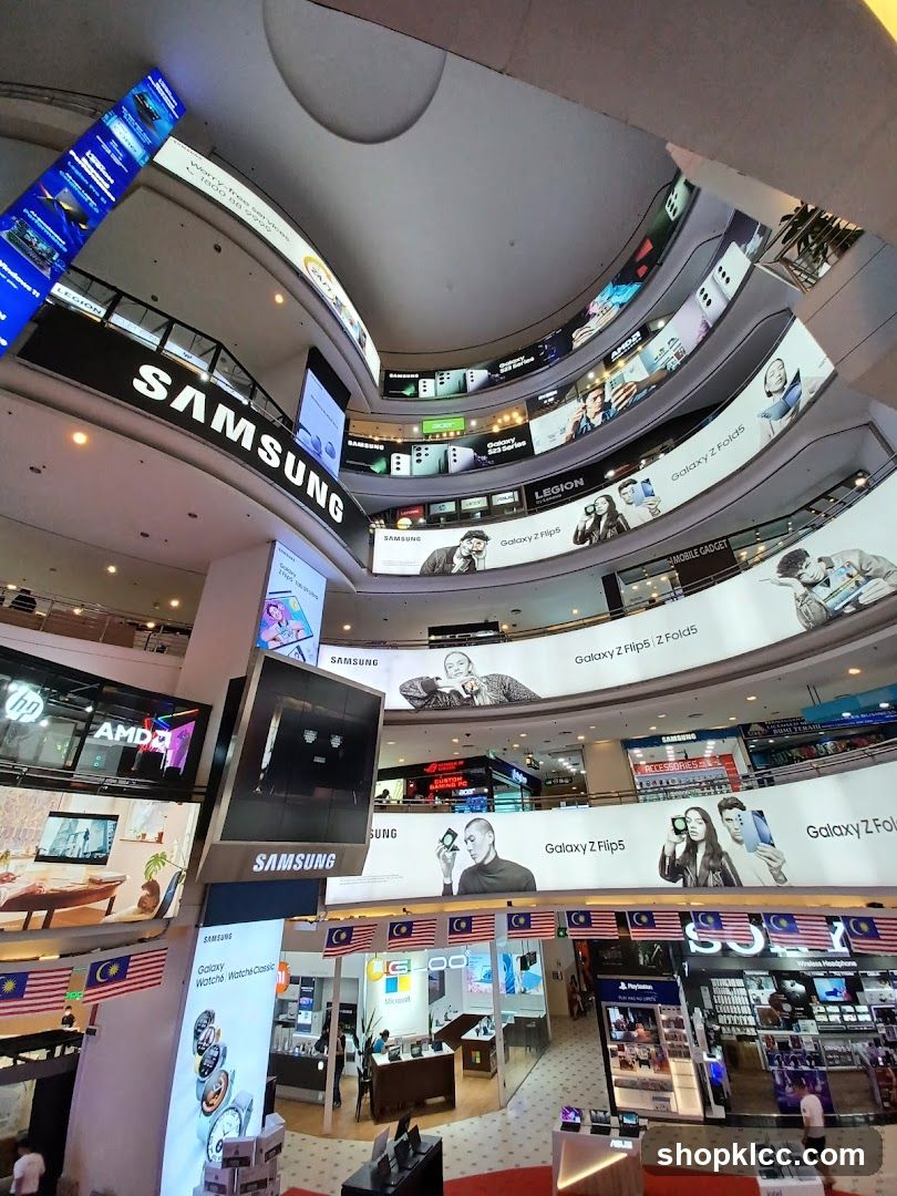 Samsung Store Interior