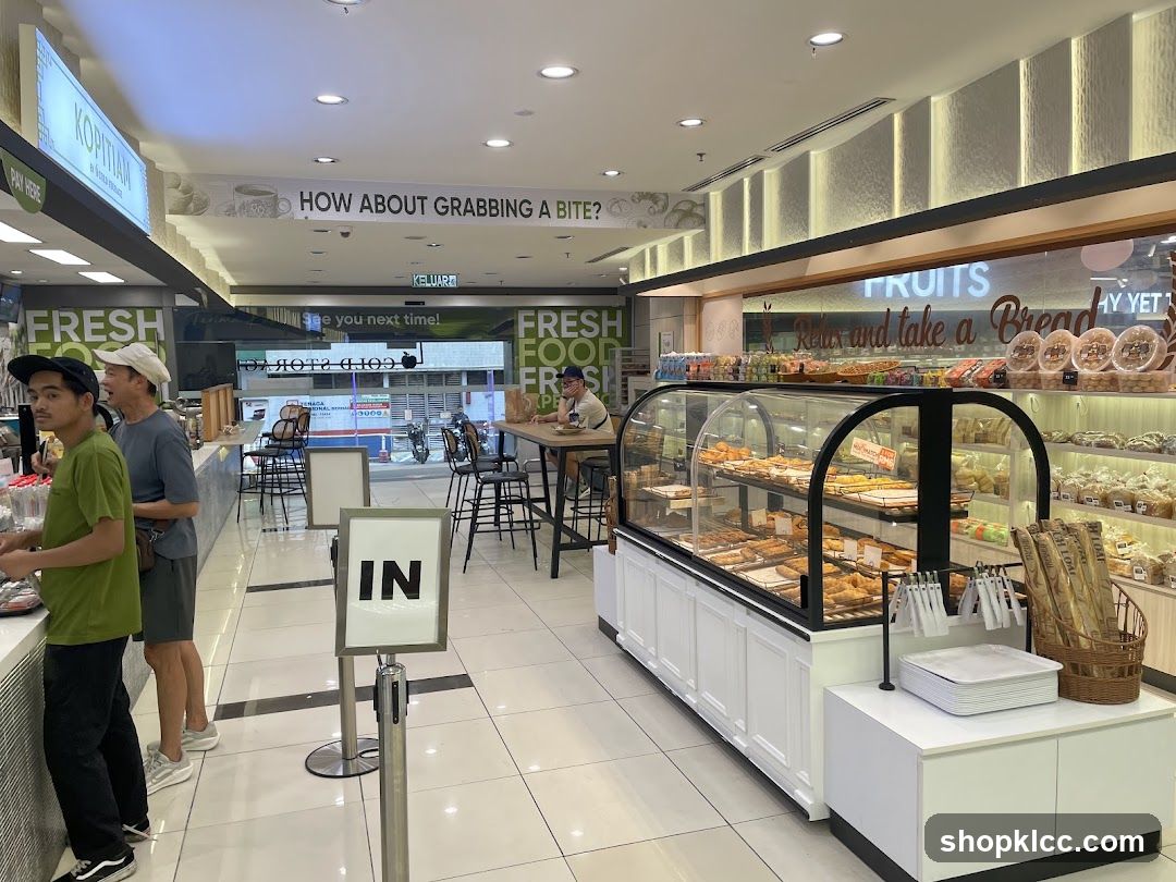 Bakery and Cafe Interior