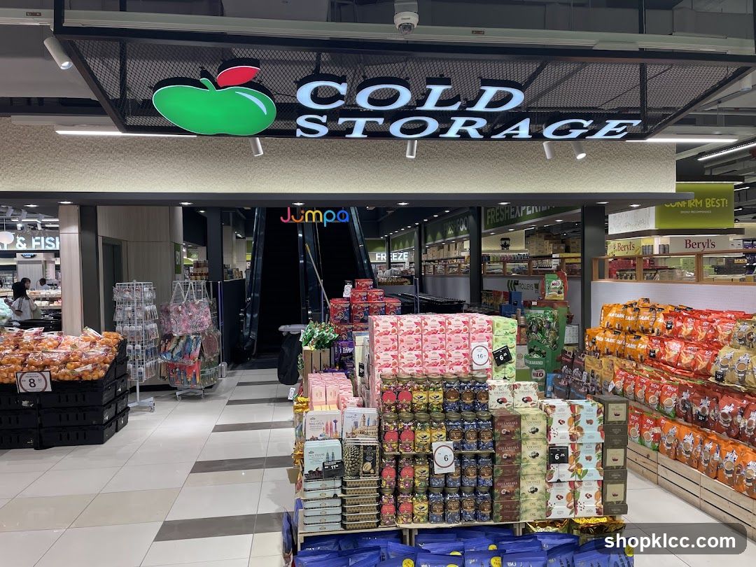 Cold Storage Interior Aisle