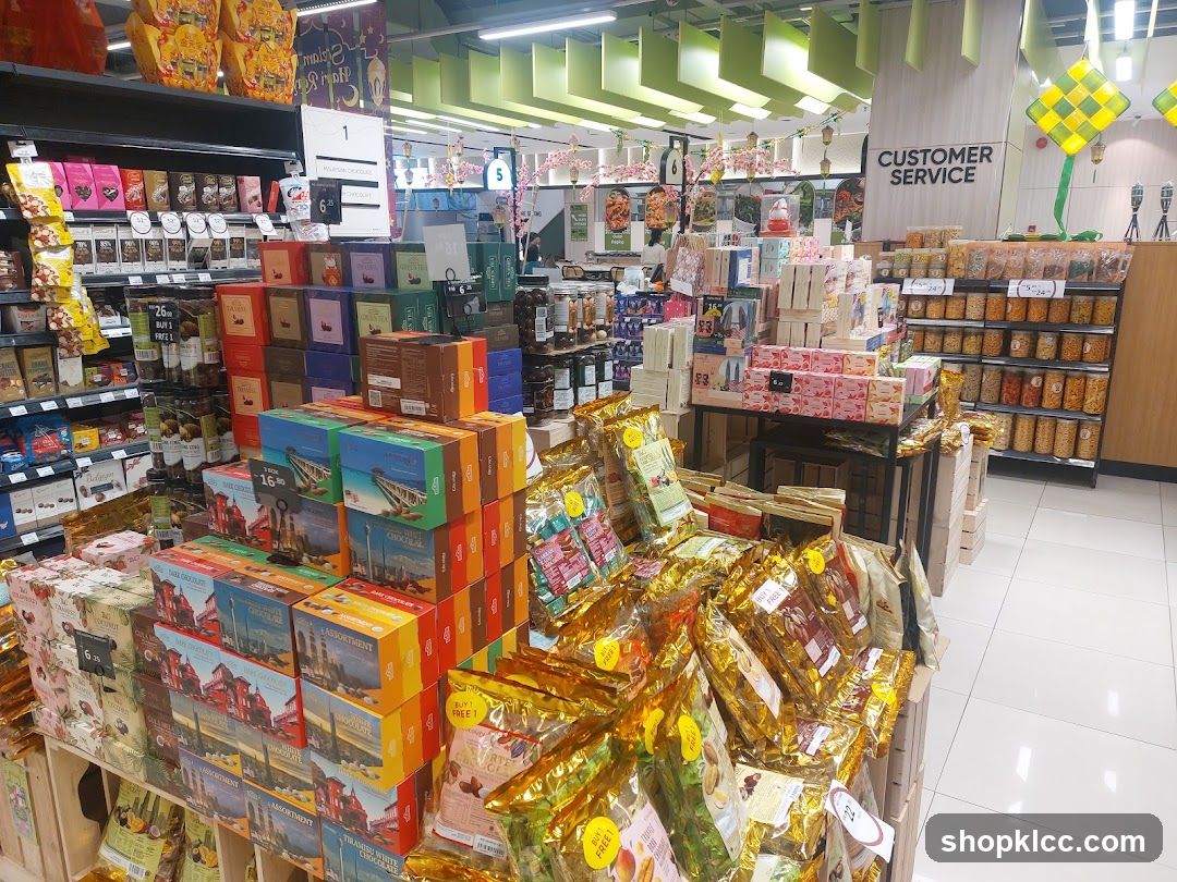 Grocery Store Interior Display