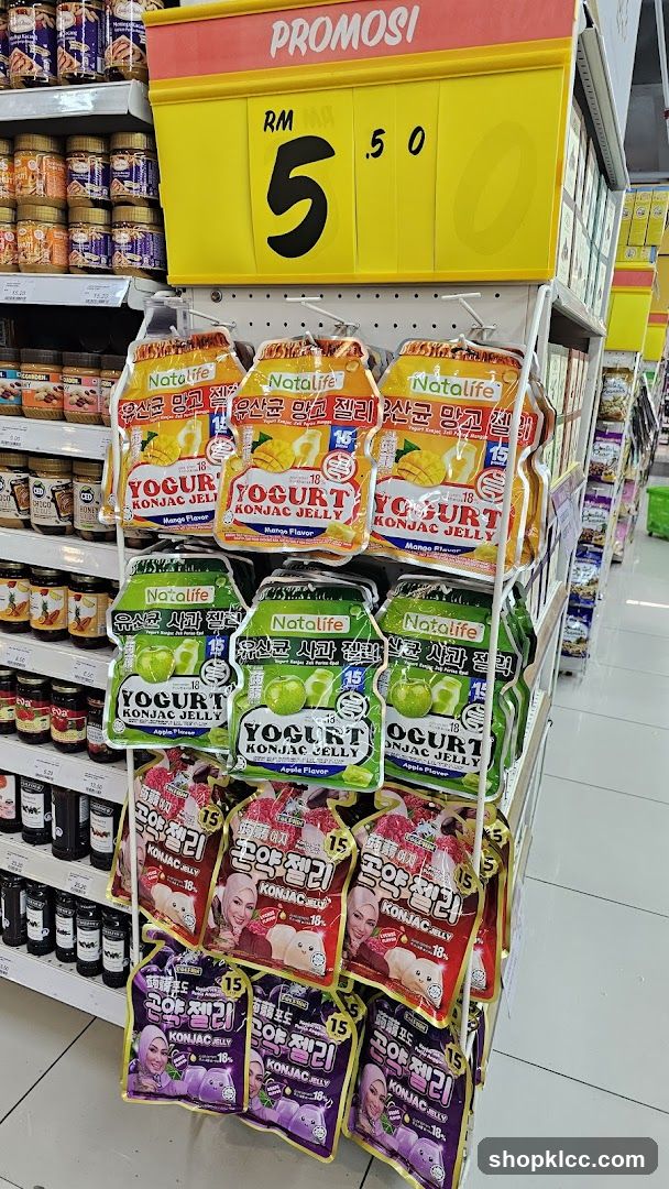 Natalife Konjac Jelly Display