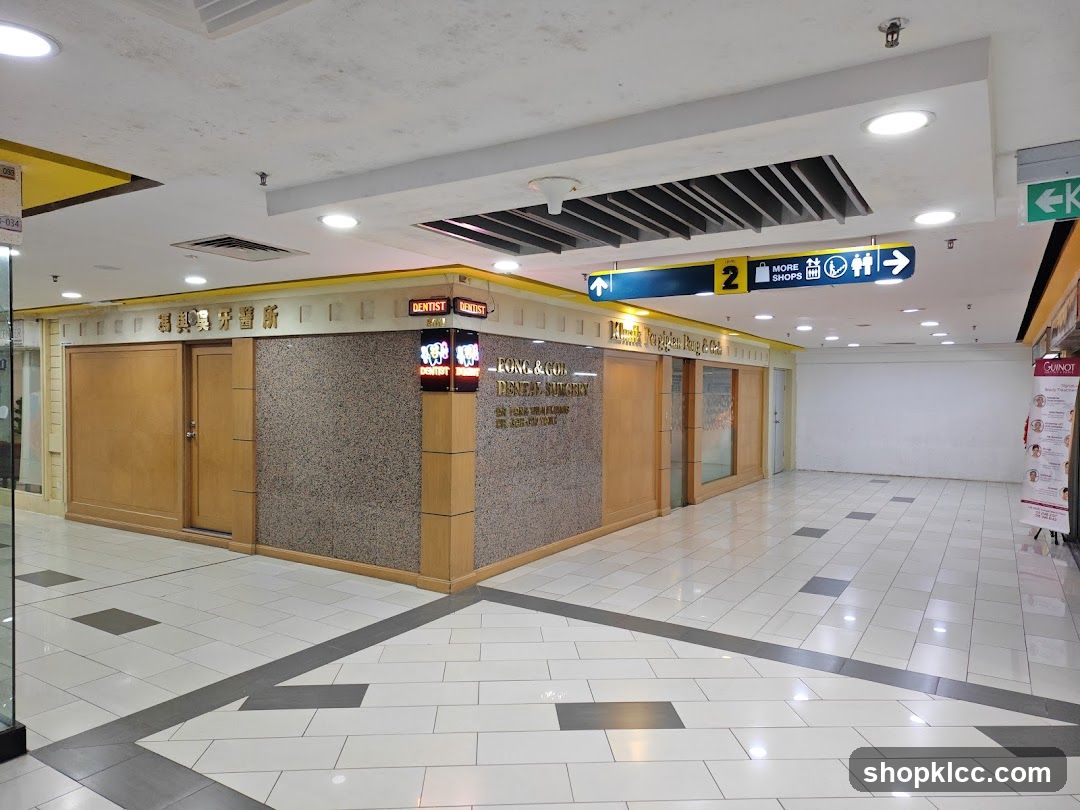 Shopping Mall Corridor Interior