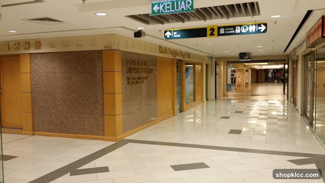 Shopping Mall Corridor Interior