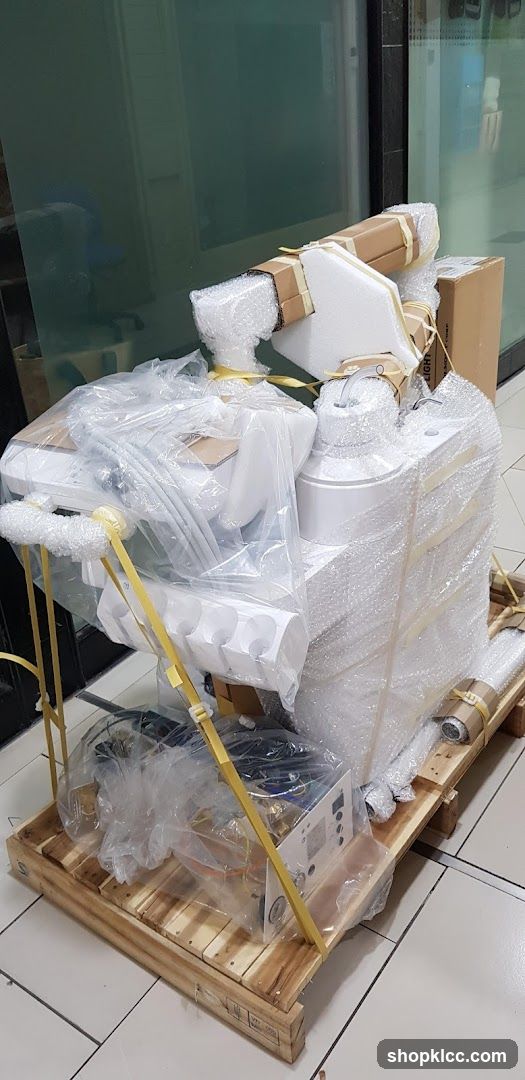 Packed Equipment on Pallet