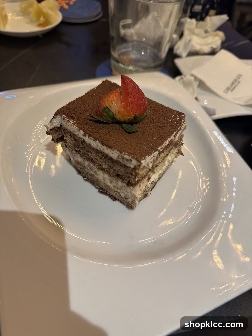 Tiramisu Cake with Strawberry