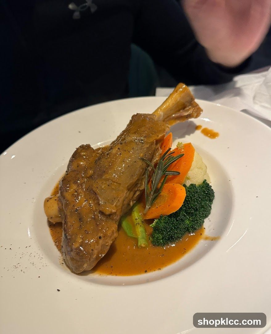 Lamb Shank with Vegetables
