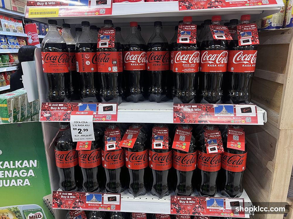 Coca-Cola Zero Sugar Display