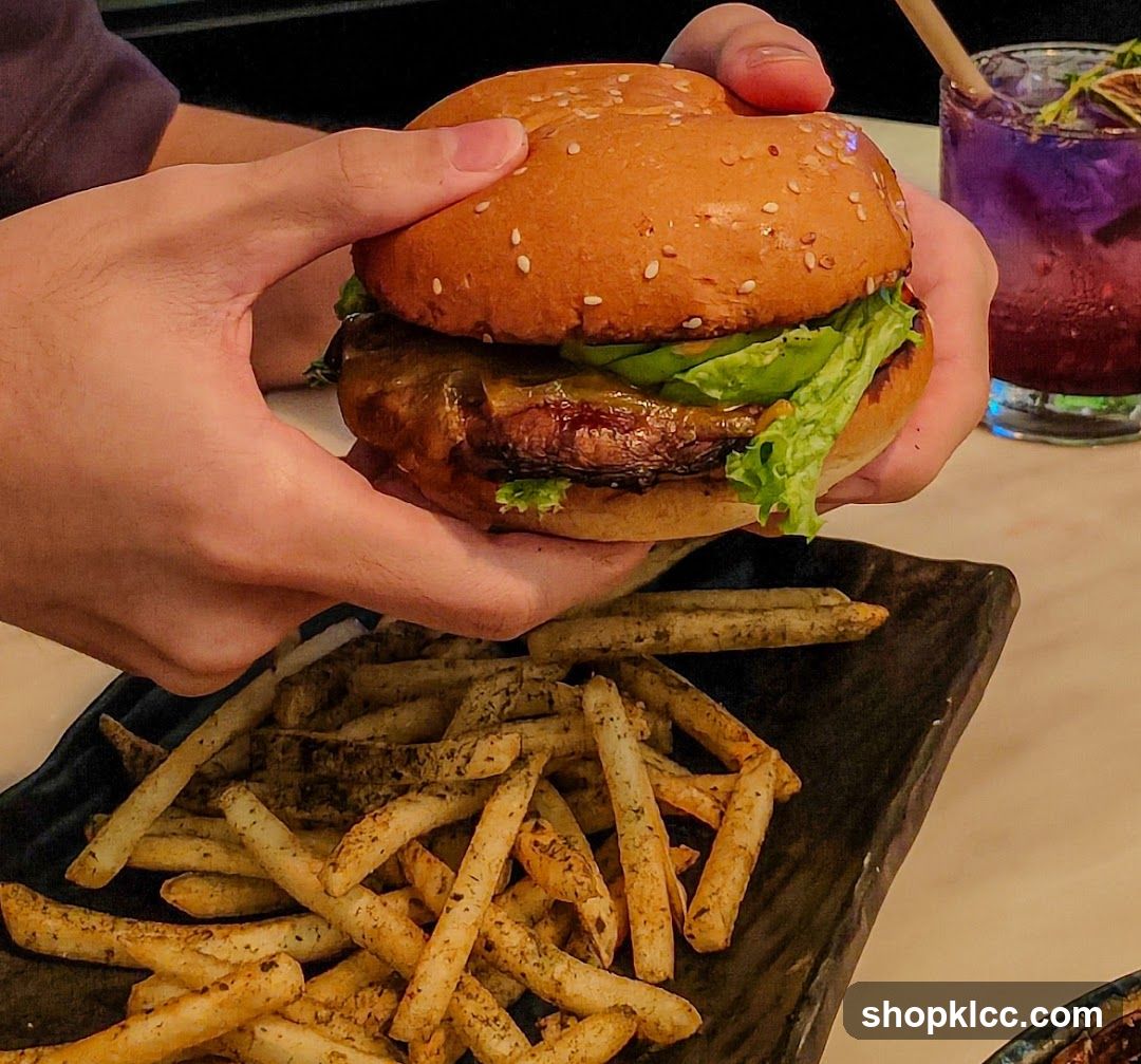 Burger and Fries