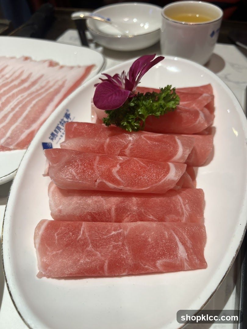 Thinly Sliced Meat Platter