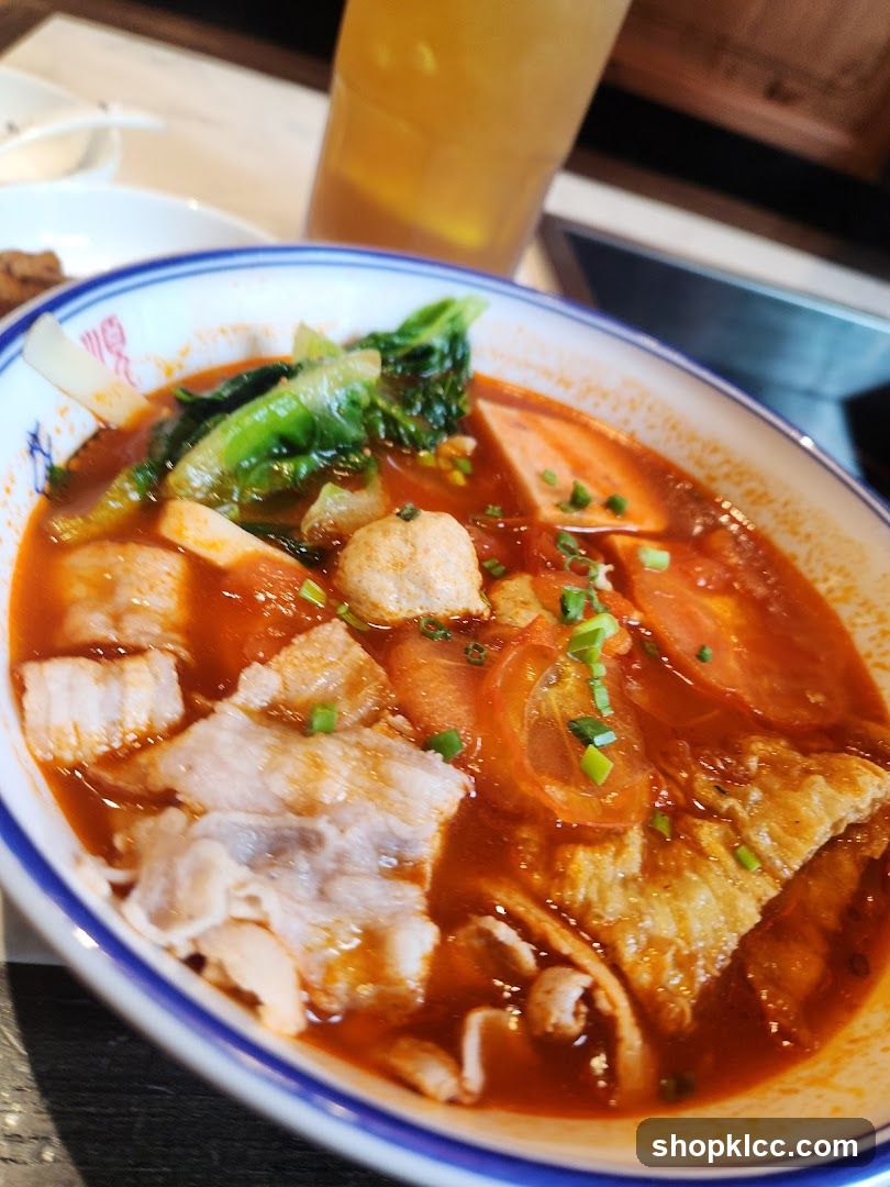 Spicy Noodle Soup