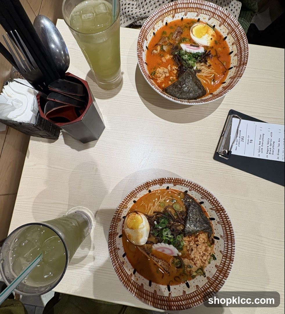Ramen Bowl Table Setting
